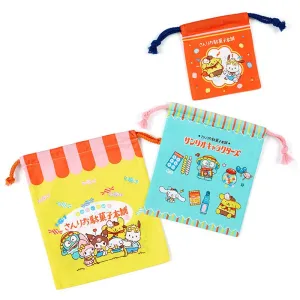 Sanrio Dagashi Honpo Drawstring Bag Set