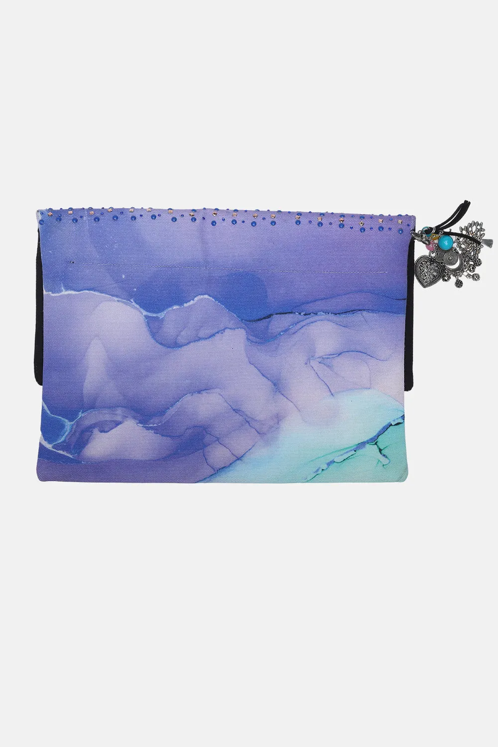 TEMPER BLUE - CLUTCH BAG