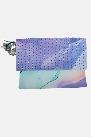 TEMPER BLUE - CLUTCH BAG