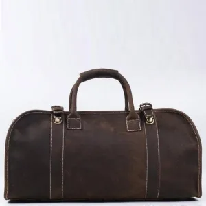 The Erlend Duffle Bag | Vintage Leather Weekender